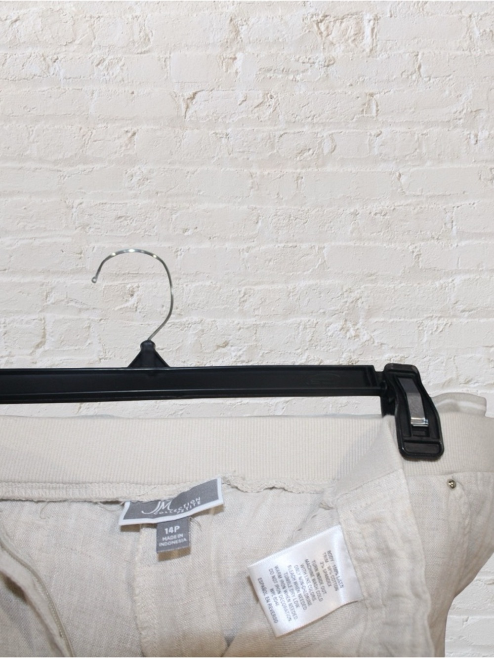 JM Collection Linen Pants - Picture 2 of 9